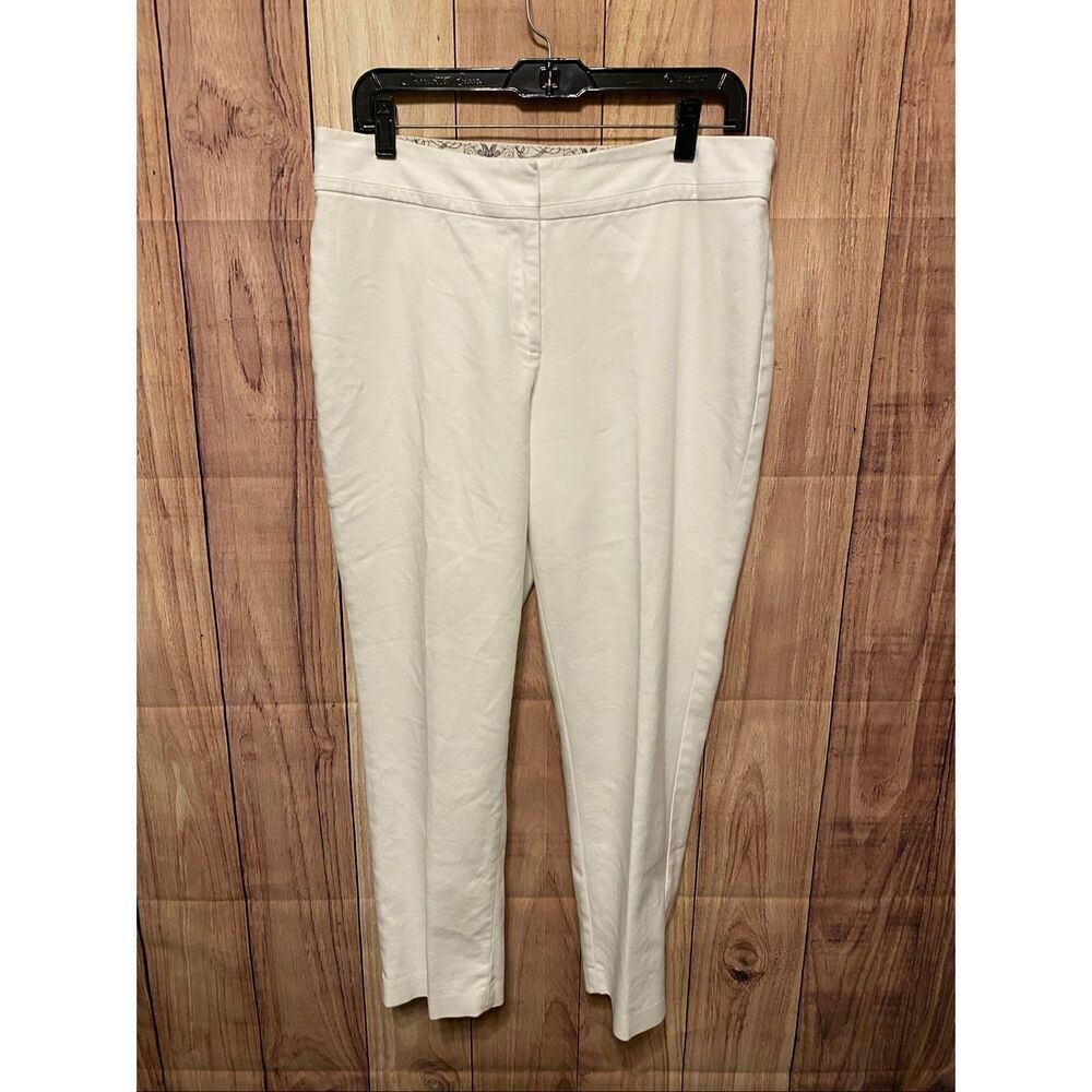 Peter Nygard size 12 Petite white pants business